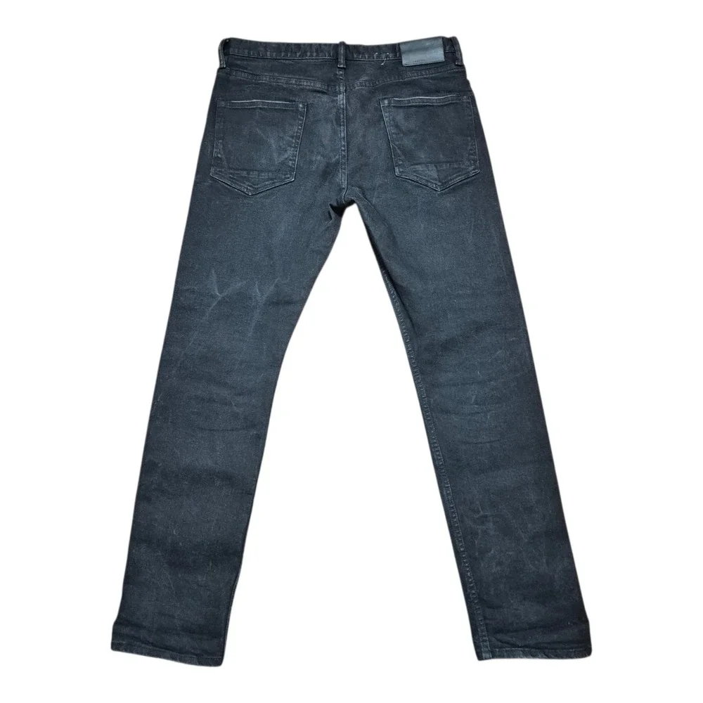 ALLSAINTS Men's W32 Reed‎ Bodmin Black Jeans Button Fly Slim Straight Stretch